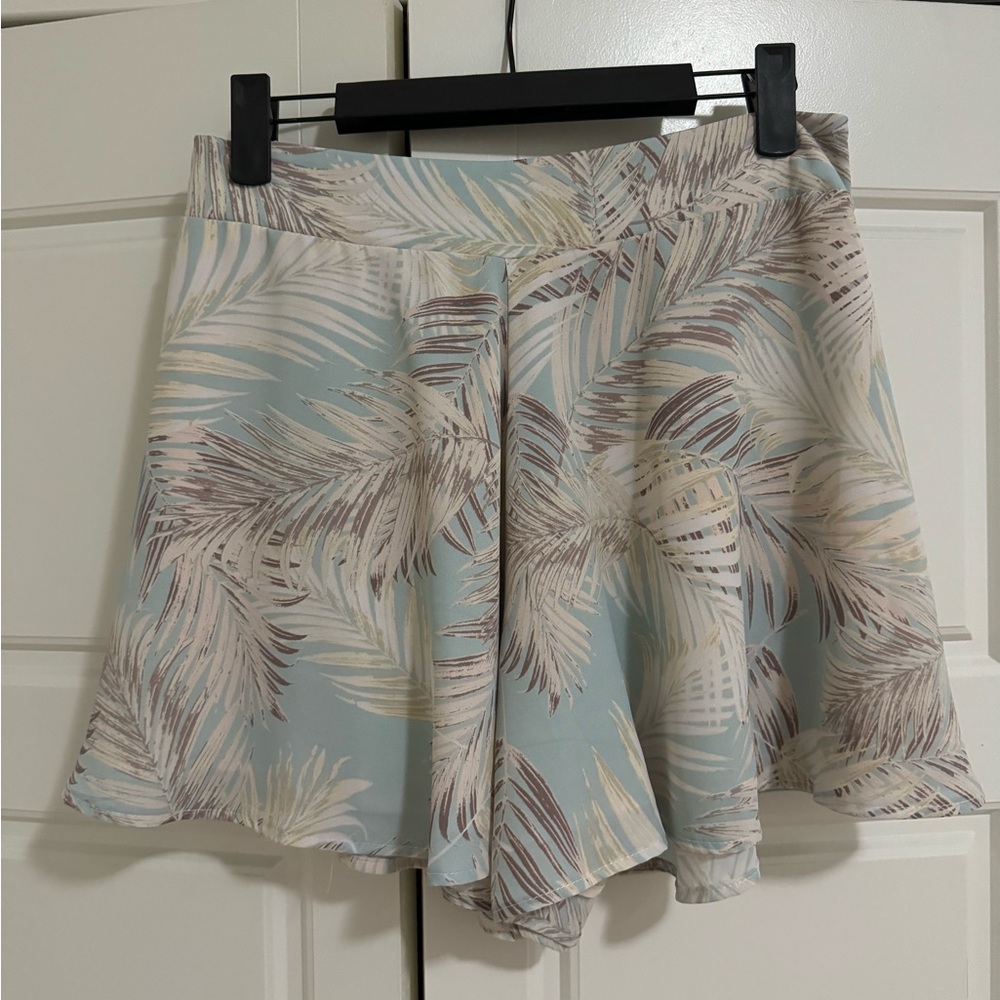 Adrienne Flowy Colorful Skort